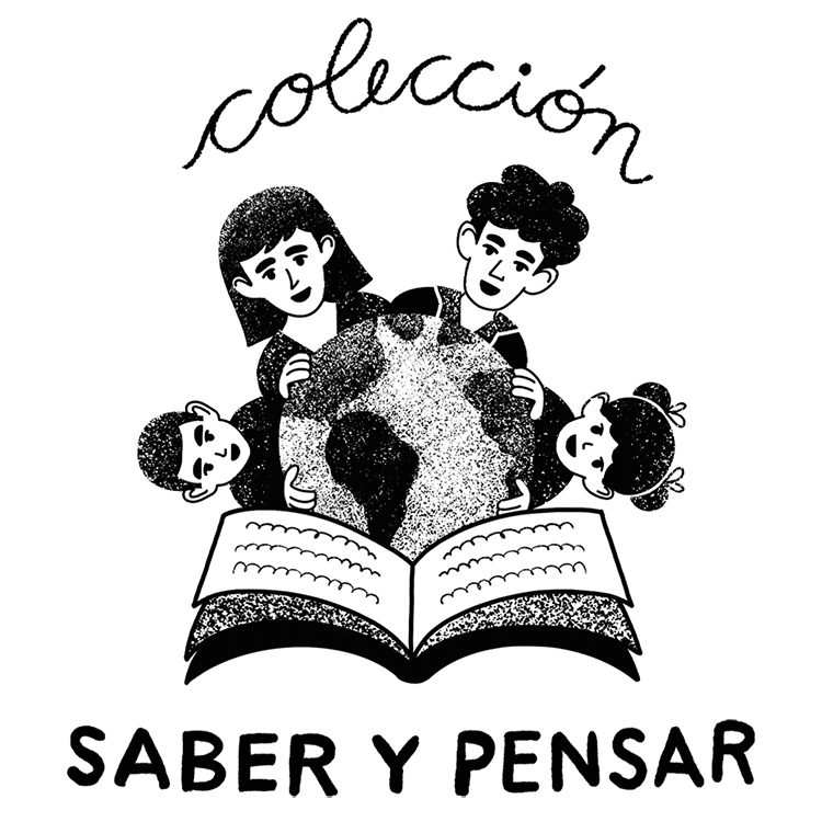 Logo saber y pensar negro